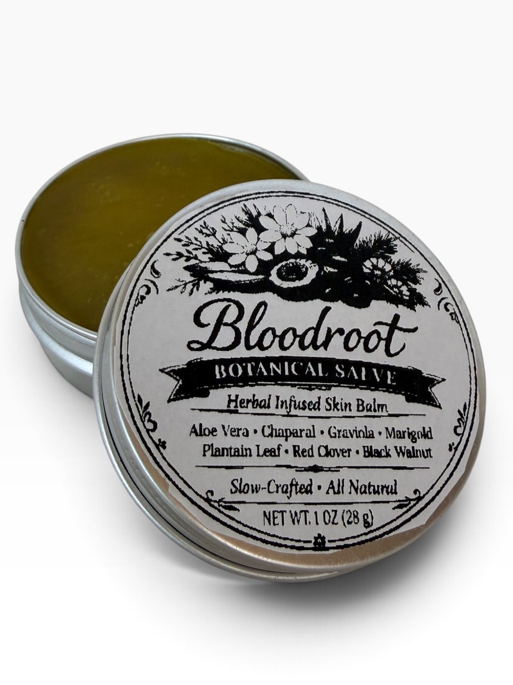 Boodroot Botanical Salve Herbal Skin Balm